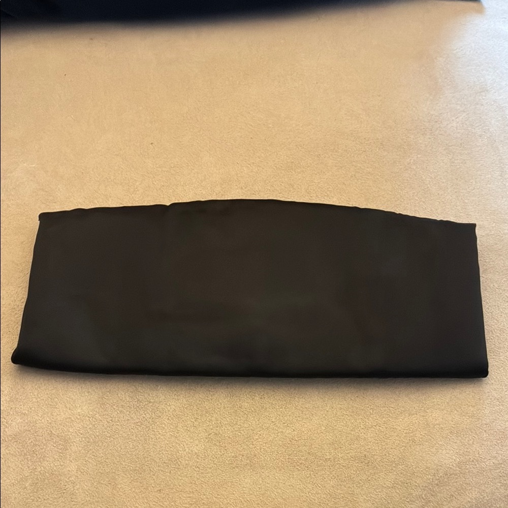 Elegant Black Clutch with Gold Accent - Picture 2 of 5
